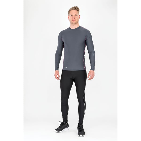 Spiro Mens Bodyfit Sports Performance Base Layer Leggings