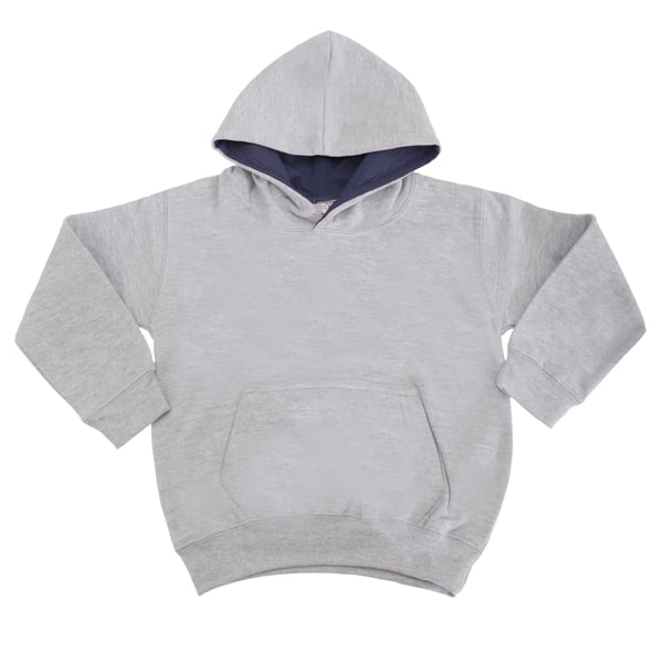 Awdis Kids Varsity Hooded Sweatshirt / Hoodie / Schoolwear