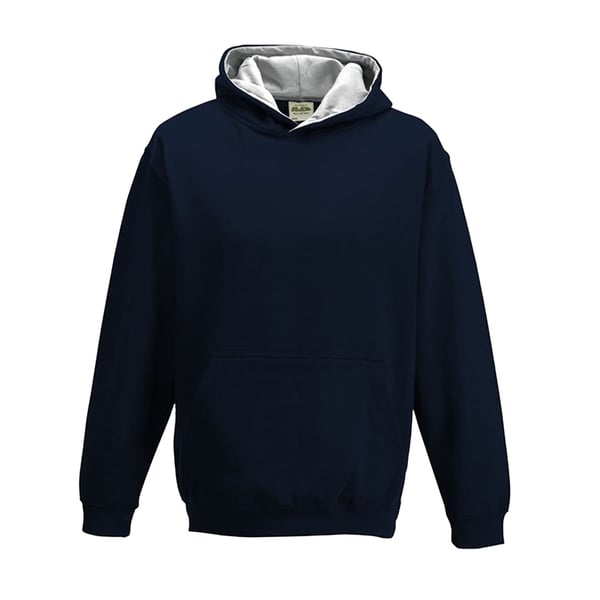 Awdis Kids Varsity Hooded Sweatshirt / Hoodie / Schoolwear