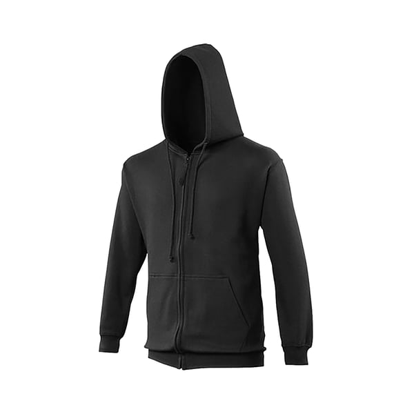 Awdis Plain Mens Hooded Full Zip Hoodie / Zoodie