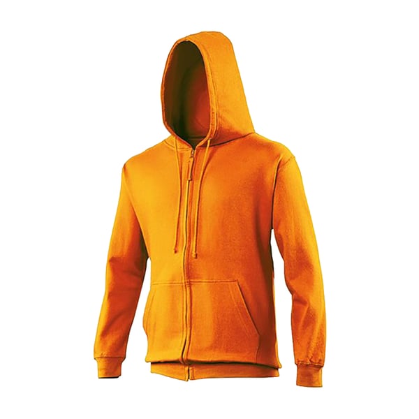 Awdis Plain Mens Hooded Full Zip Hoodie / Zoodie