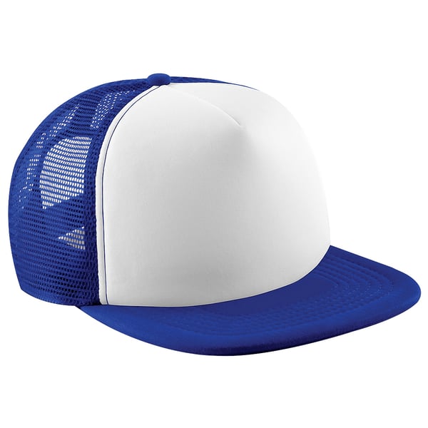 Beechfield Junior Vintage Snapback Mesh Trucker -lippalakki / päähine
