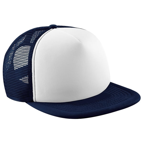 Beechfield Junior Vintage Snapback Mesh Trucker -lippalakki / päähine