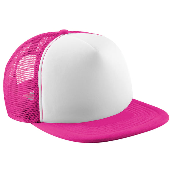 Beechfield Junior Vintage Snapback Mesh Trucker -lippalakki / päähine