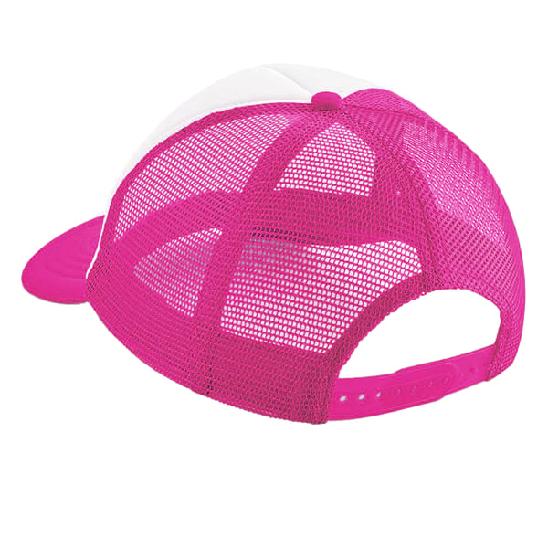 Beechfield Junior Vintage Snapback Mesh Trucker -lippalakki / päähine