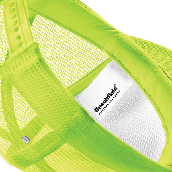 Beechfield Junior Vintage Snapback Mesh Trucker -lippalakki / päähine