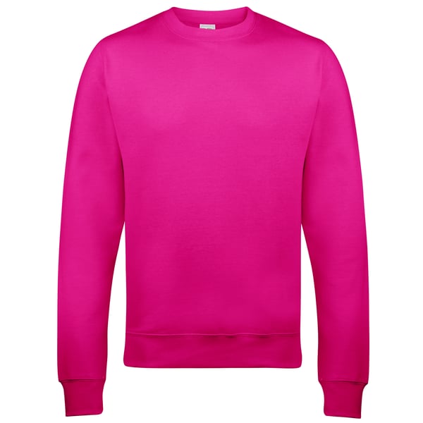 AWDis Just Hoods AWDis Unisex Crew Neck Plain Sweatshirt (280 GSM)