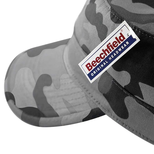 Beechfield Camouflage Army Cap / Hovedbeklædning