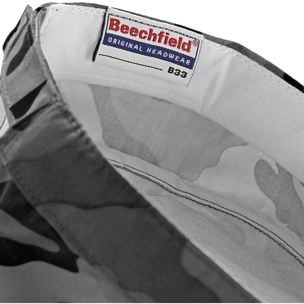 Beechfield Camouflage Army Cap / Hovedbeklædning