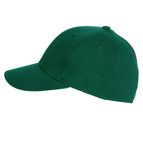 Beechfield Unisex Baseball Cap i kraftig børstet bomuld med lav profil