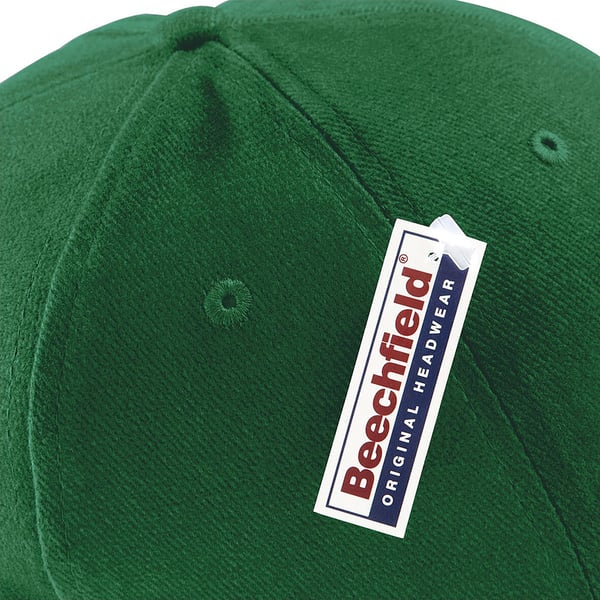 Beechfield Unisex Pro-Style Heavy Brushed Cotton Baseball Cap / Headwear