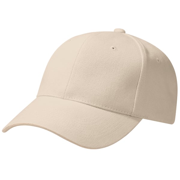 Beechfield Unisex Pro-Style Heavy Brushed Cotton Baseball Cap / Headwear