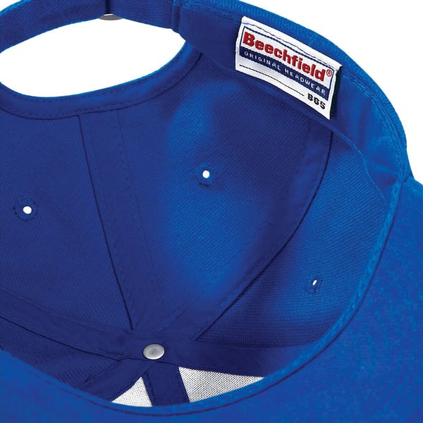 Beechfield Unisex Pro-Style Heavy Brushed Cotton Baseball Cap / Headwear