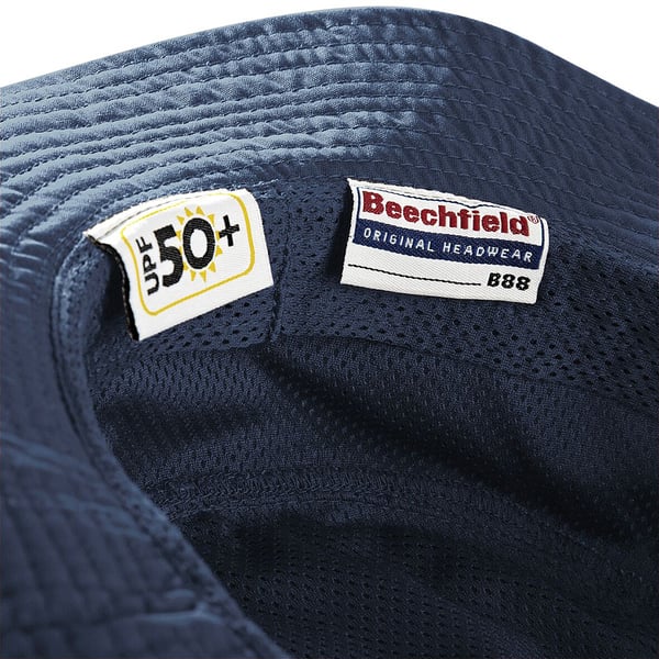 Beechfield Sommer Cargo Bucket Hat / Hovedbeklædning (UPF50 beskyttelse)