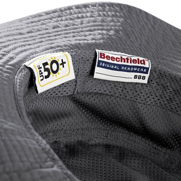 Beechfield Sommer Cargo Bucket Hat / Hovedbeklædning (UPF50 beskyttelse)