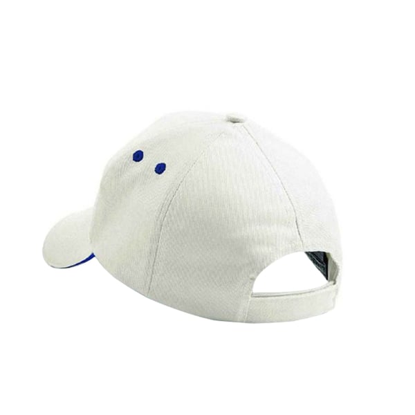 Beechfield Unisex Ultimate 5 Panel Contrast Baseball Cap With Sandwich Peak / Headwear