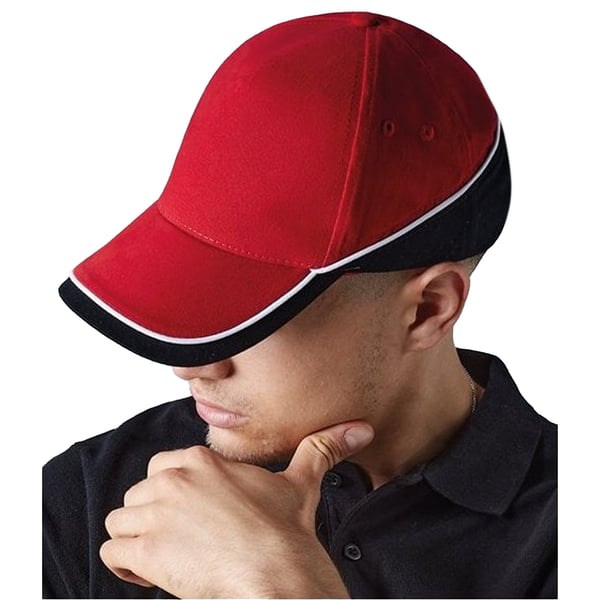 Beechfield Unisex Teamwear Competition Cap Basebollkeps / Huvudbonad