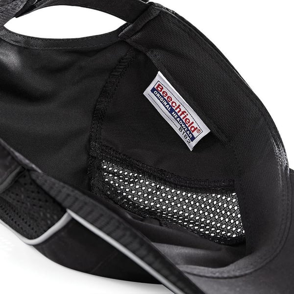 Beechfield Coolmax® Flow Mesh Baseball Cap / Hovedbeklædning