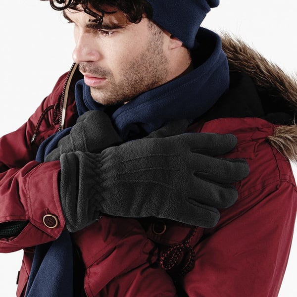 Beechfield Unisex Suprafleece Anti-Pilling Thinsulate termiske vinterhandsker