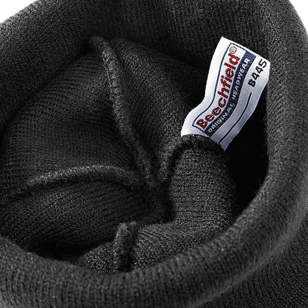 Beechfield Unisex Plain Winter Beanie Hat / Headwear (Ideal for Printing)
