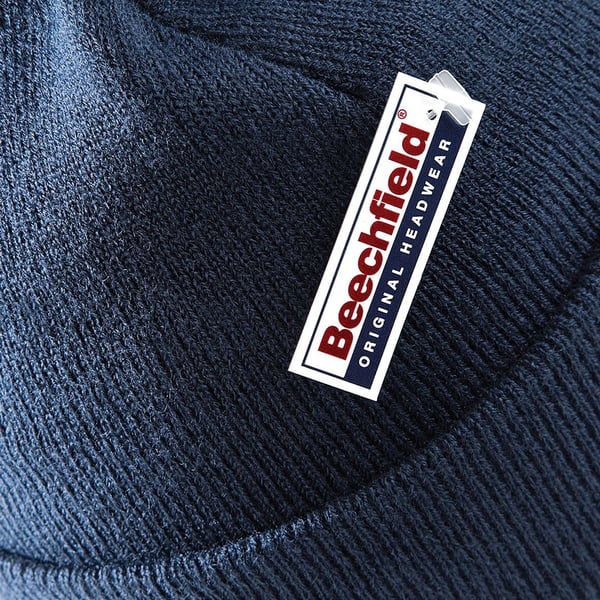Beechfield Unisex Plain Winter Beanie Hat / Headwear (Ideal for Printing)