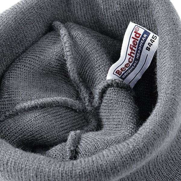 Beechfield Unisex Plain Winter Beanie Hat / Headwear (Ideal for Printing)