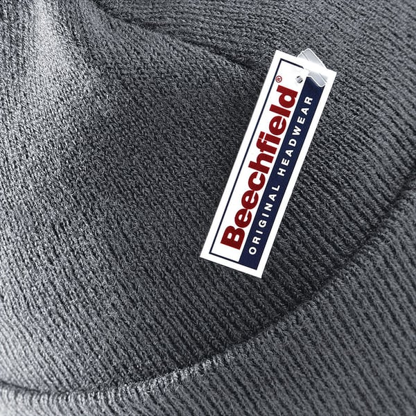 Beechfield Unisex Plain Winter Beanie Hat / Headwear (Ideal for Printing)