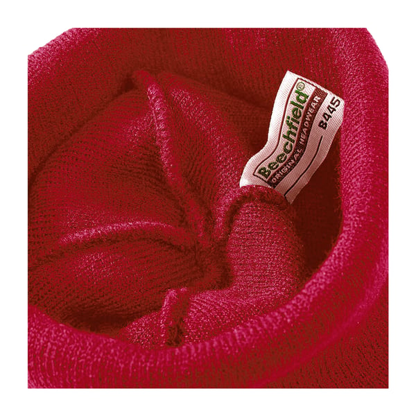Beechfield Unisex Plain Winter Beanie Hat / Headwear (Ideal for Printing)