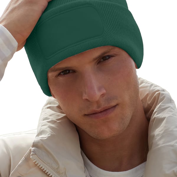 Beechfield Unisex Plain Winter Beanie Hat / Headwear (Ideal for Printing)