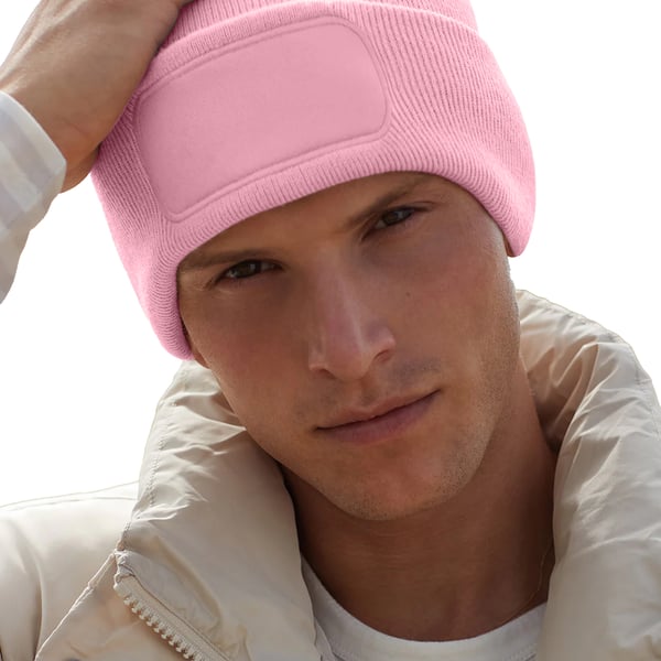 Beechfield Unisex Plain Winter Beanie Hat / Headwear (Ideal for Printing)