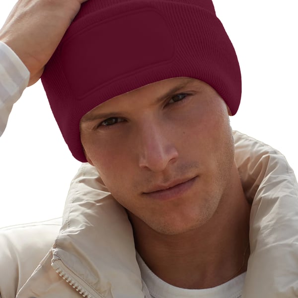 Beechfield Unisex Plain Winter Beanie Hat / Headwear (Ideal for Printing)
