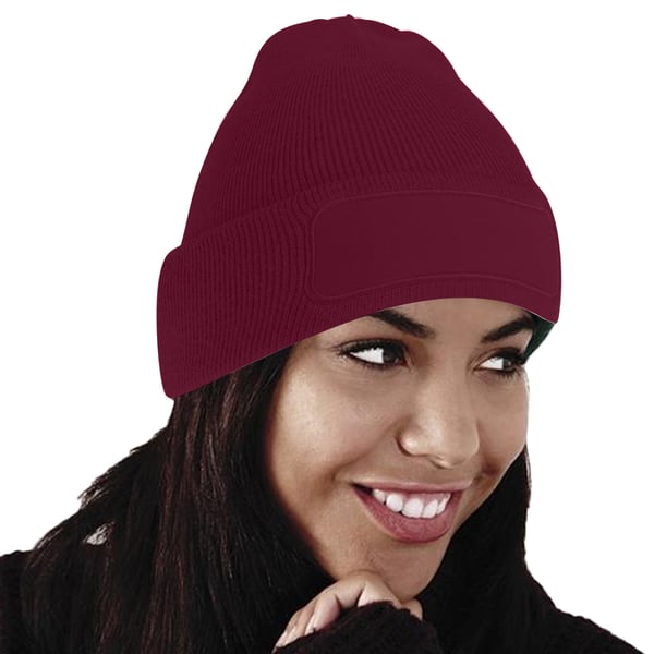 Beechfield Unisex Plain Winter Beanie Hat / Headwear (Ideal for Printing)