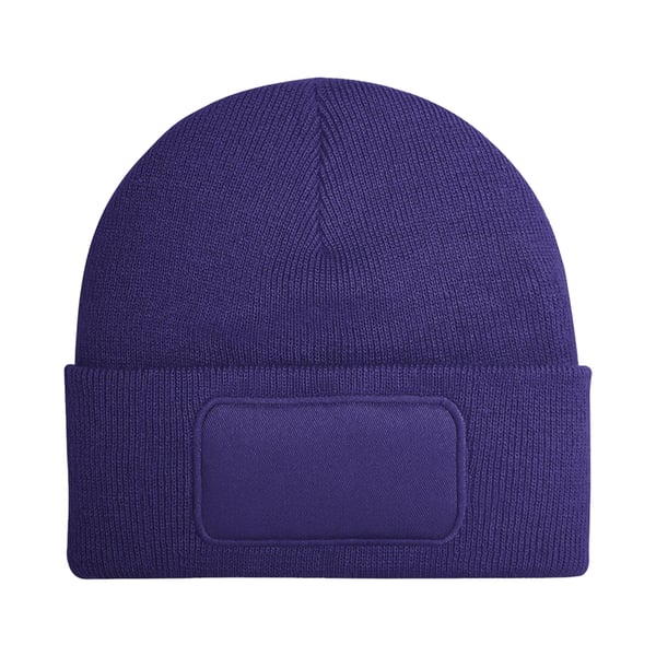 Beechfield Unisex Plain Winter Beanie Hat / Headwear (Ideal for Printing)