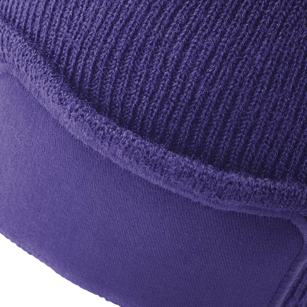 Beechfield Unisex Plain Winter Beanie Hat / Headwear (Ideal for Printing)