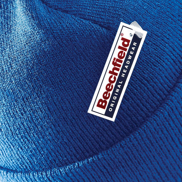 Beechfield Unisex Plain Winter Beanie Hat / Headwear (Ideal for Printing)