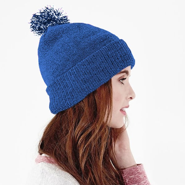 Beechfield Girls Snowstar Duo Extreme Winter Hat