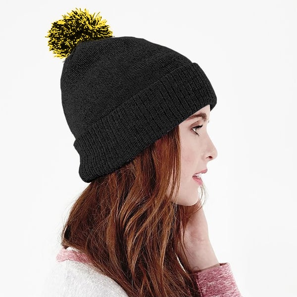 Beechfield Girls Snowstar Duo Extreme Winter Hat