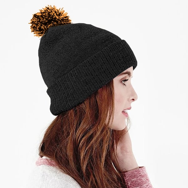 Beechfield Girls Snowstar Duo Extreme Winter Hat