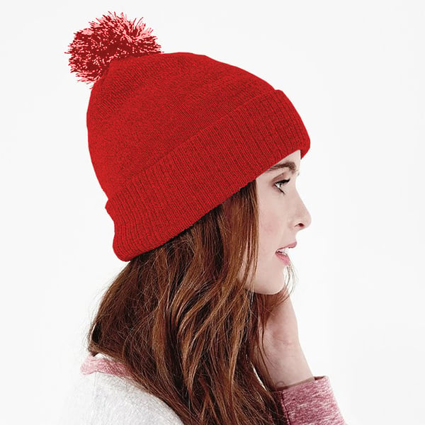 Beechfield Girls Snowstar Duo Extreme Winter Hat
