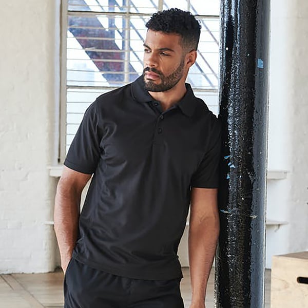 AWDis Cool Mens SuperCool Sports Performance Short Sleeve Polo Shirt