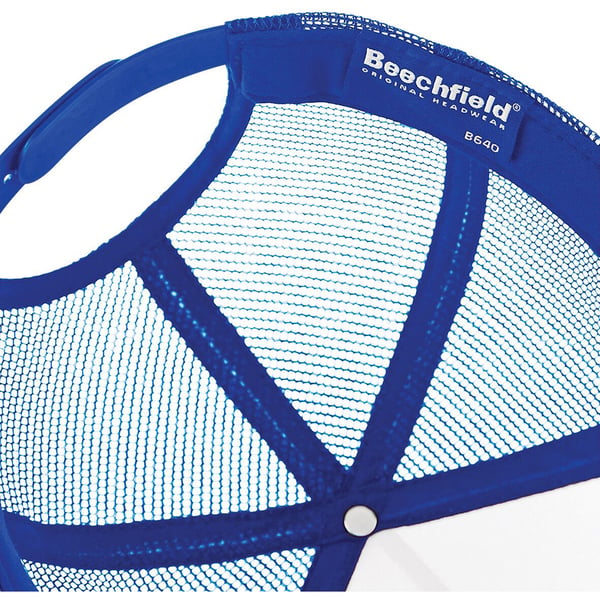 Beechfield Mens Half Mesh Trucker Cap / Headwear
