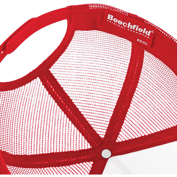 Beechfield Mens Half Mesh Trucker Cap / Headwear