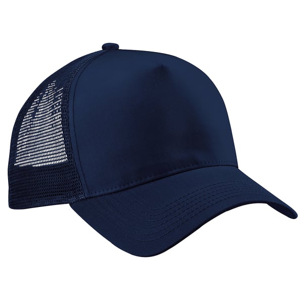Beechfield Mens Half Mesh Trucker Cap / Headwear