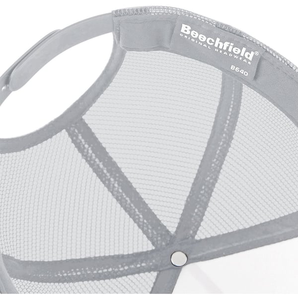 Beechfield Mens Half Mesh Trucker Cap / Headwear