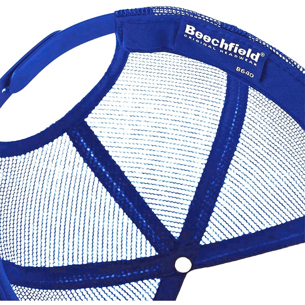 Beechfield Mens Half Mesh Trucker Cap / Headwear