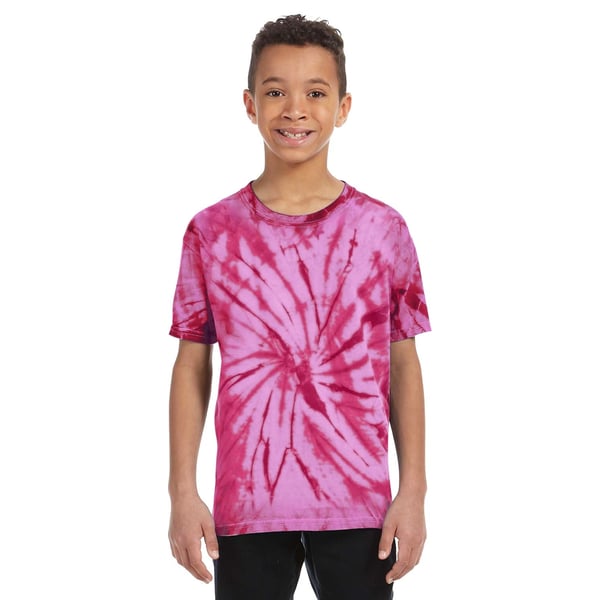 Colortone Childrens Unisex Tonal Spider Short Sleeve T-Shirt
