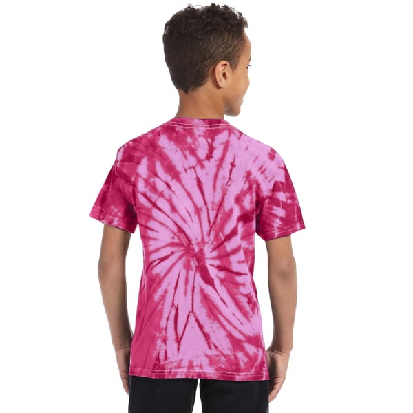 Colortone Childrens Unisex Tonal Spider Short Sleeve T-Shirt