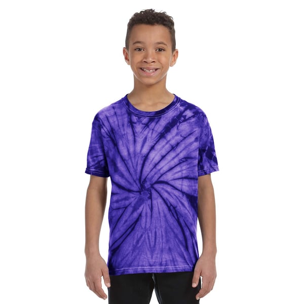 Colortone Childrens Unisex Tonal Spider Short Sleeve T-Shirt