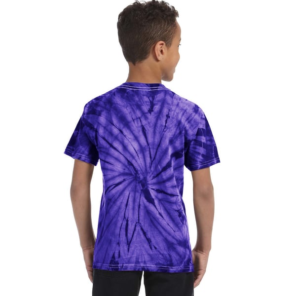 Colortone Childrens Unisex Tonal Spider Short Sleeve T-Shirt