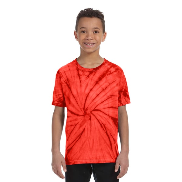 Colortone Childrens Unisex Tonal Spider Short Sleeve T-Shirt